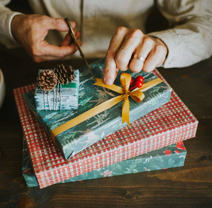 Double-sided Eco Wrapping Paper - Holiday