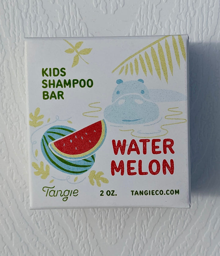 Packaged Watermelon Shampoo Bar. Package Free [2 oz.]