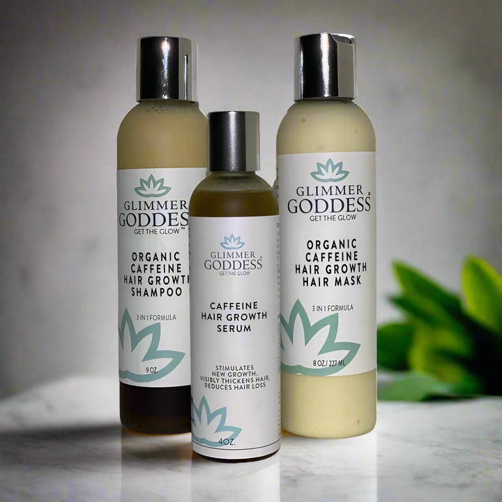 Organic Caffeine Hair Growth Trio