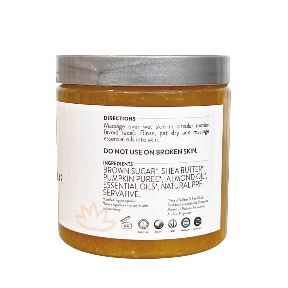 Organic Pumpkin Shea Sugar Body Scrub