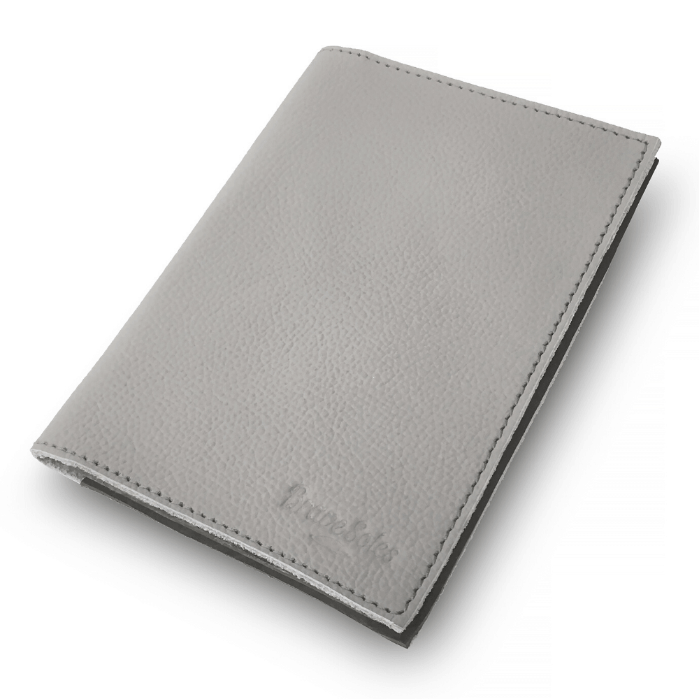 The Pearson Upcycled Leather Passport Holder