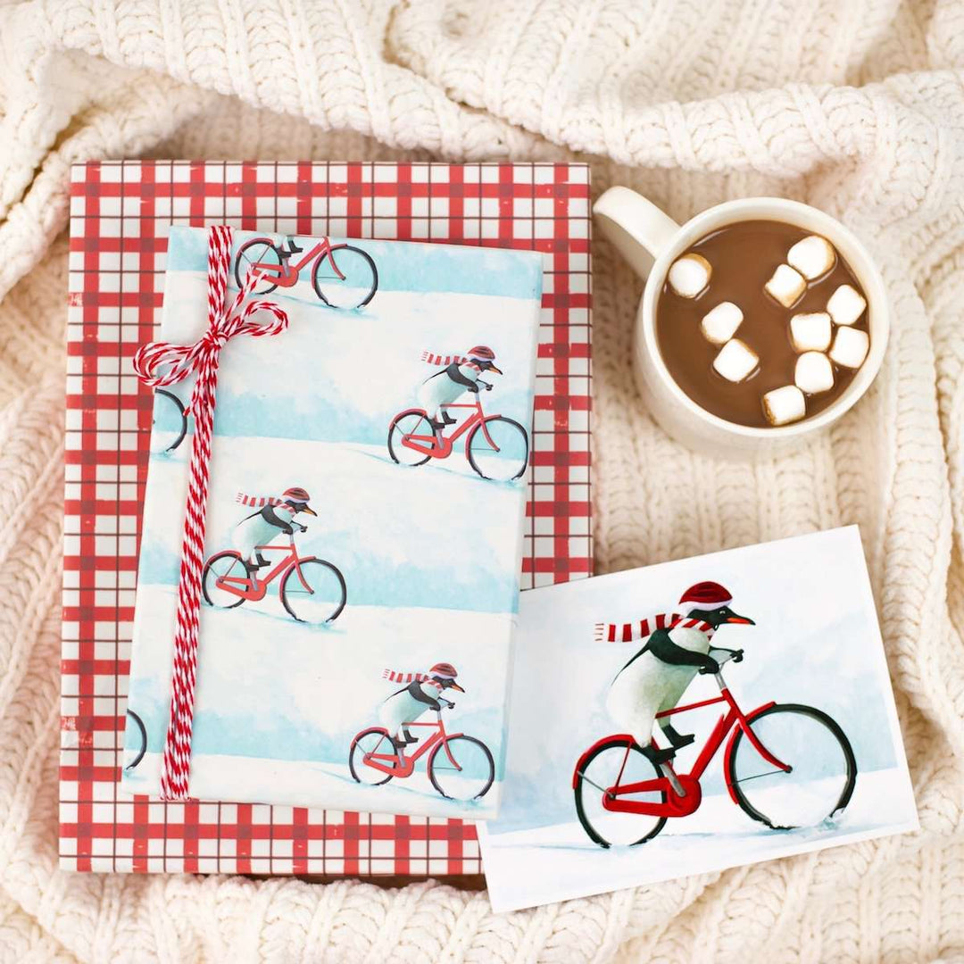 Double-sided Eco Wrapping Paper - Holiday