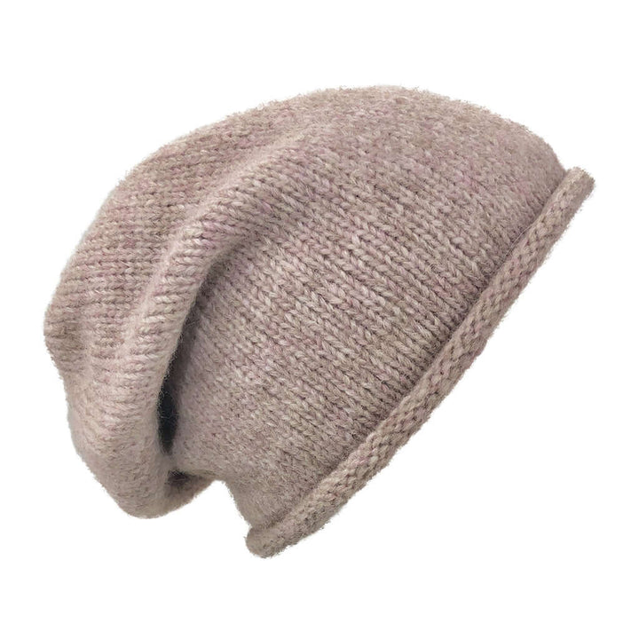 Blush Essential Knit Alpaca Beanie