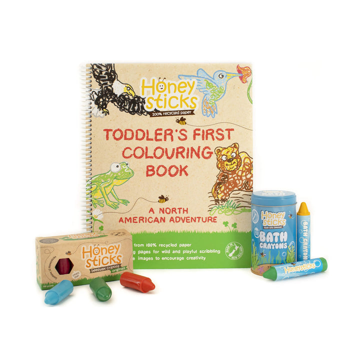 The Busy Bee Coloring Set by Honeysticks USA