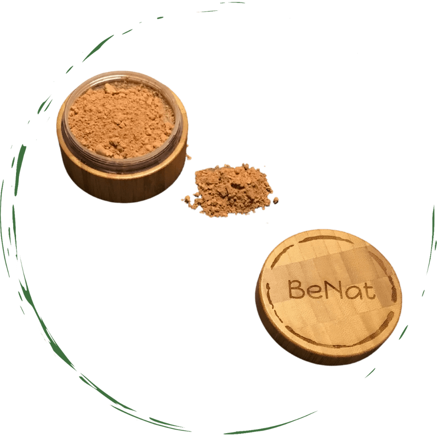 All-Natural Bronzer Loose Powder. Eco-Friendly.