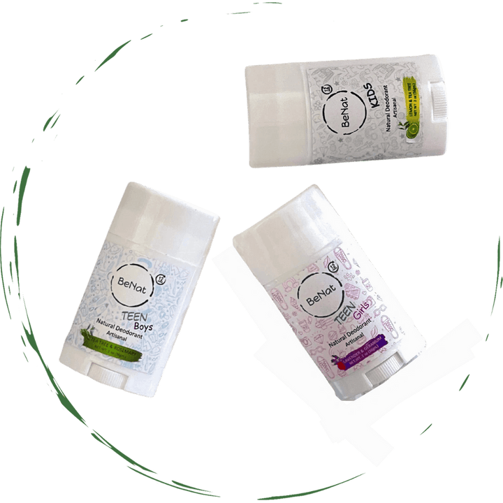 All-Natural Deodorant for Kids & Teens