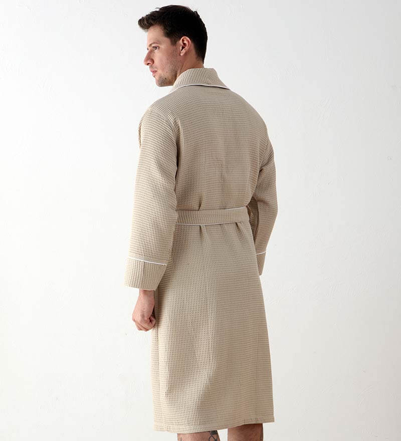 Men's Luxury Waffle Hotel Robe