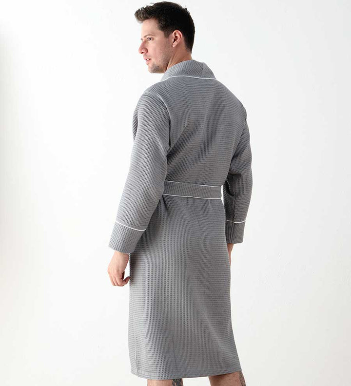 Men's Luxury Waffle Hotel Robe