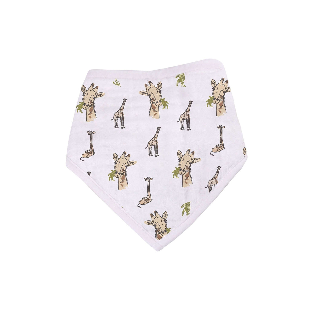 On The Savannah Bamboo Bandana Bibs 4PK