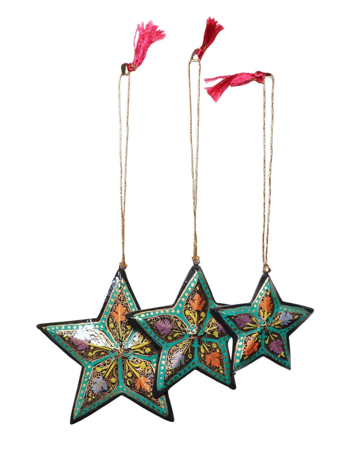 Star Ornaments (Set of 3)