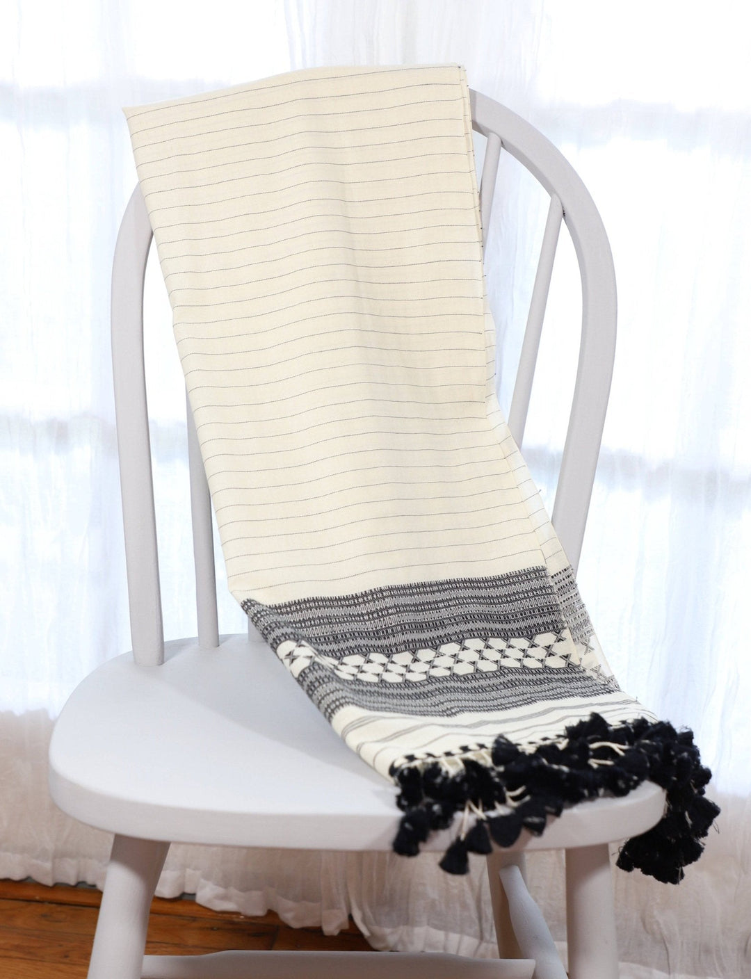 White Kutch Scarf